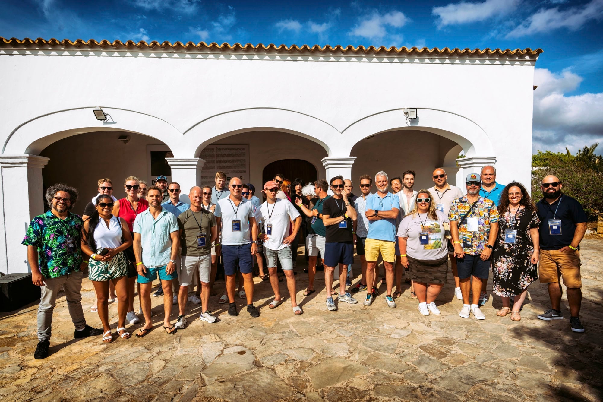 group photo of everyone at the event